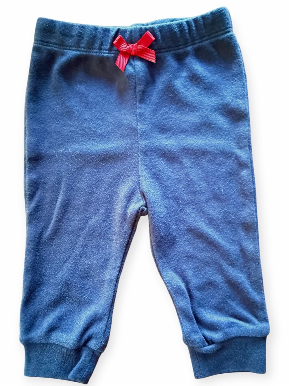 Tommy Hilfiger Navy Leggings with Red Bow 3M